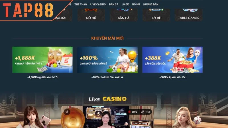 Tổng Hợp Các Sự Kiện Khuyến Mãi TAP88 Hấp Dẫn Hiện Nay Bí quyết tận dụng khuyến mãi TAP88 hiệu quả nhất
