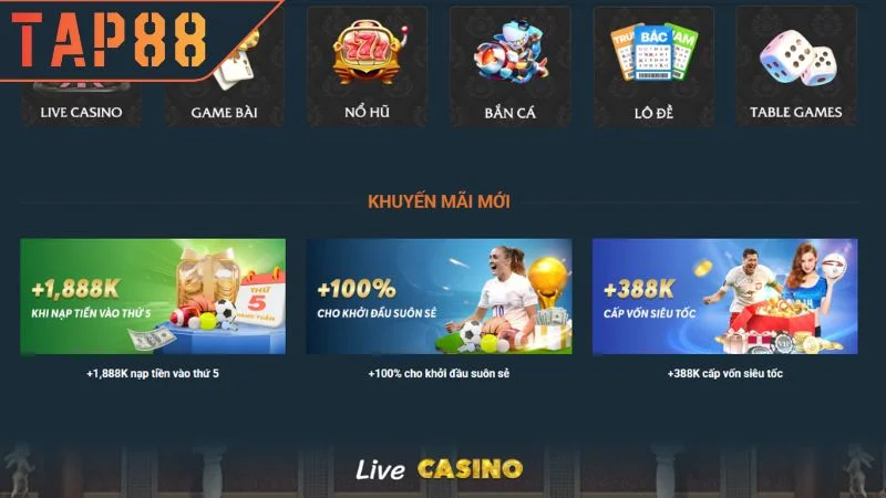 Lô Đề TAP88 - Nơi Cược Thủ Làm Giàu Từ Các Con Số May Mắn Khuyến mãi ngập tràn